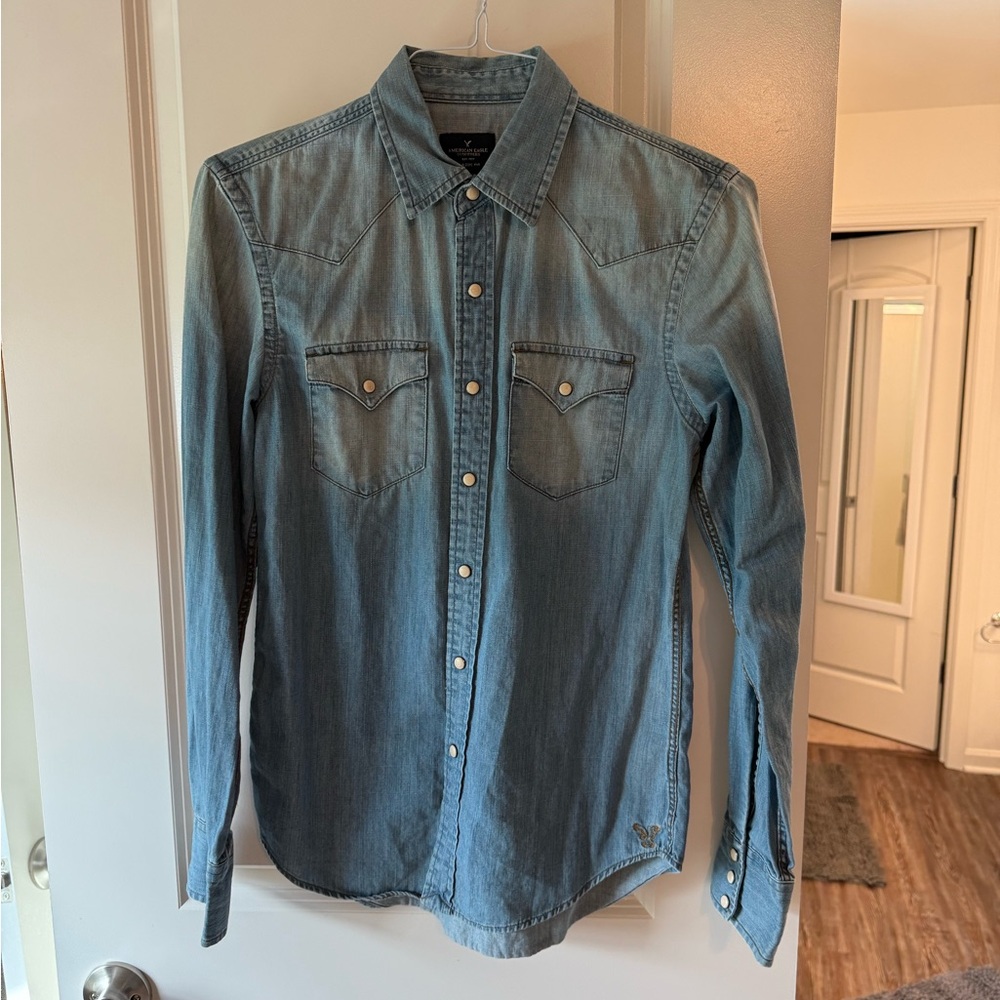 Blue Denim Shirt